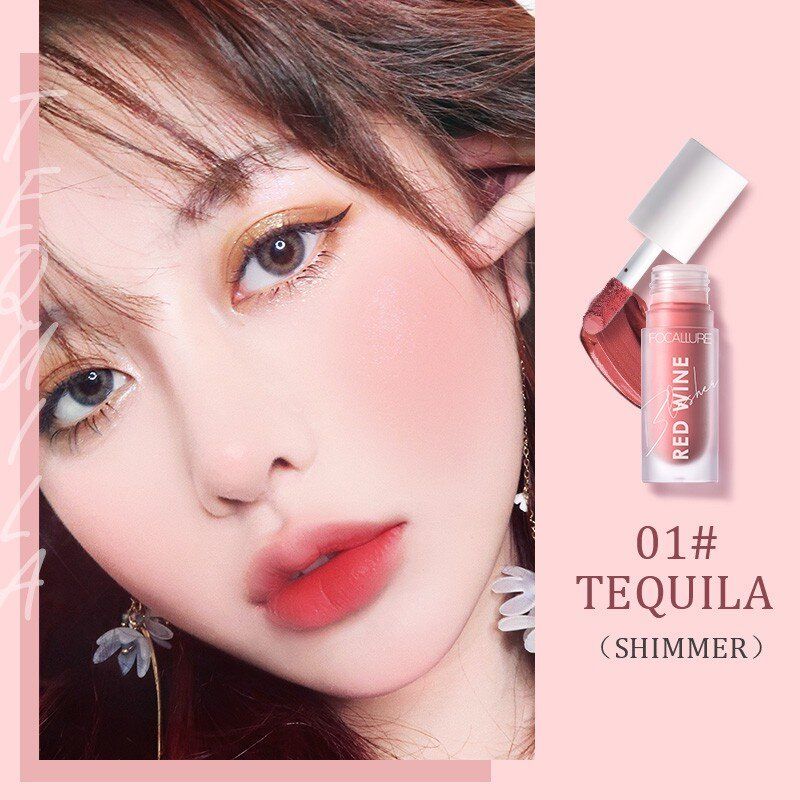 Má Hồng Kem FOCALLURE Hangover Red Wine Blusher | FA-89