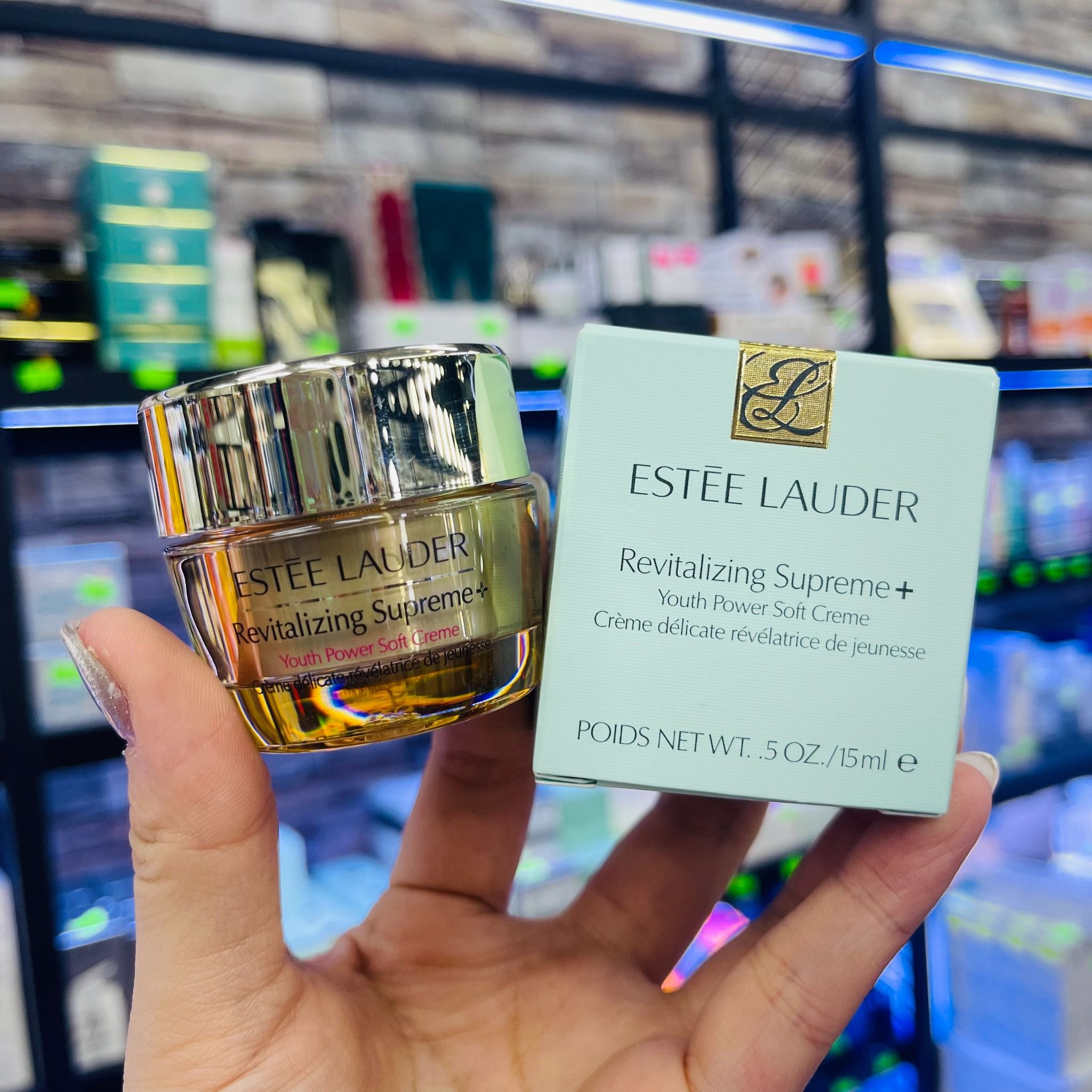  Kem Dưỡng Da Chống Lão Hóa Cao Cấp ESTEE LAUDER Revitalizing Power Soft Creme - 15ml 