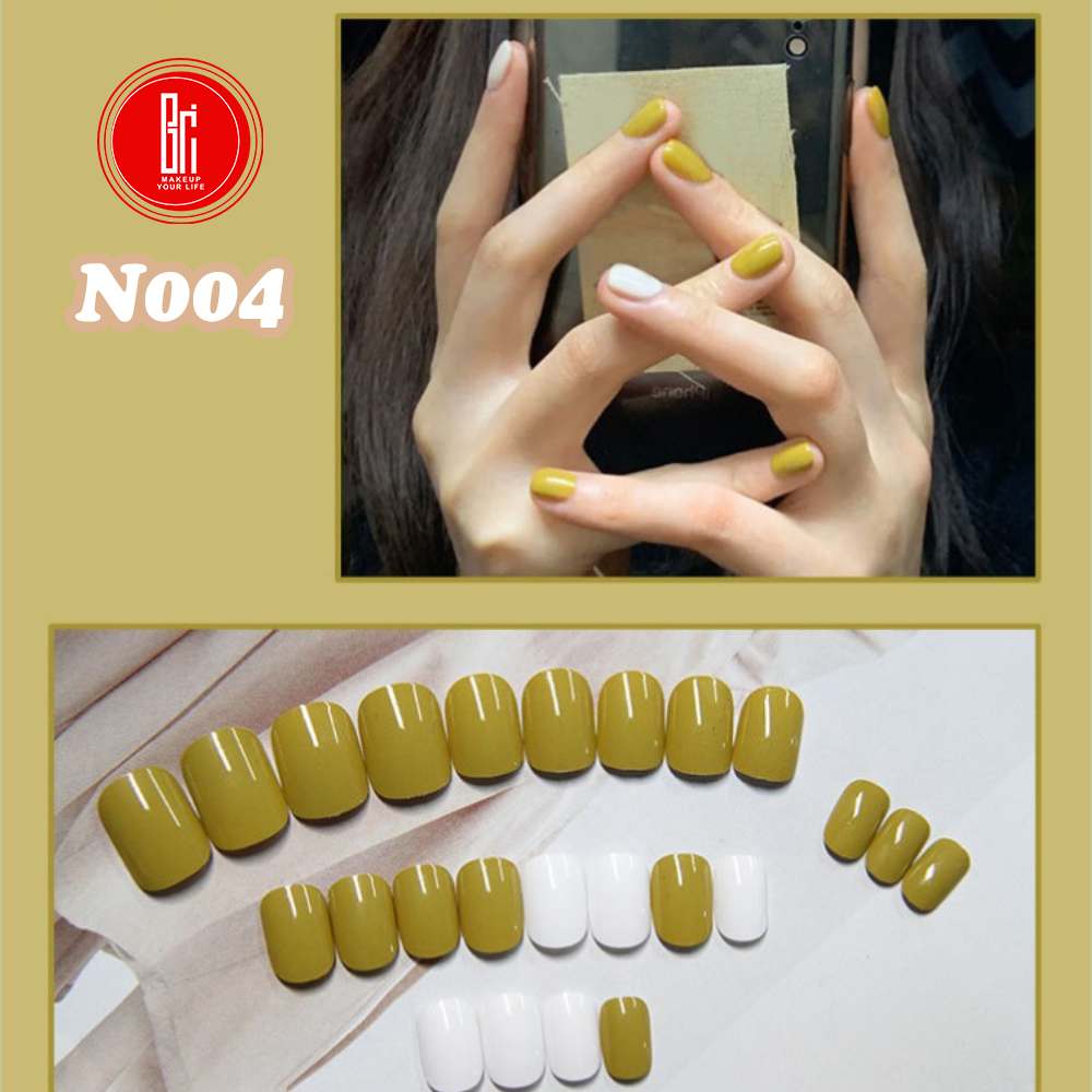  Bộ Nails Móng Tay Giả Chống Thấm Nước NĐT 