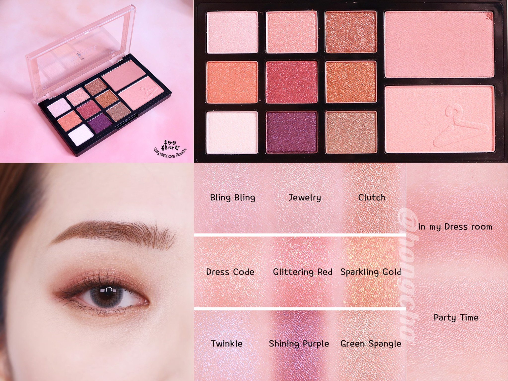 Bảng màu mắt - BiciCosmetics.vn