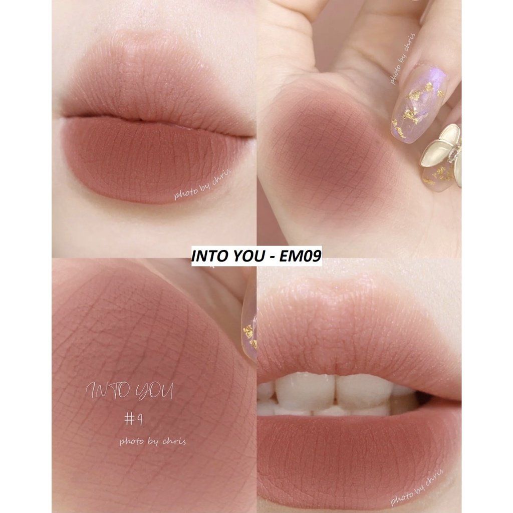  Son Kem Lì INTO YOU Shero Super Matte Lip & Cheek Mud Nội Địa Trung 