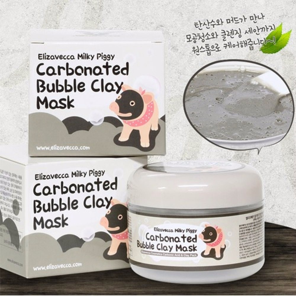 Mặt Nạ Thải Độc Elizavecca Milky Piggy Carbonated Bubble Clay Mask Mặt nạ thải độc – bicicosmetics.vn