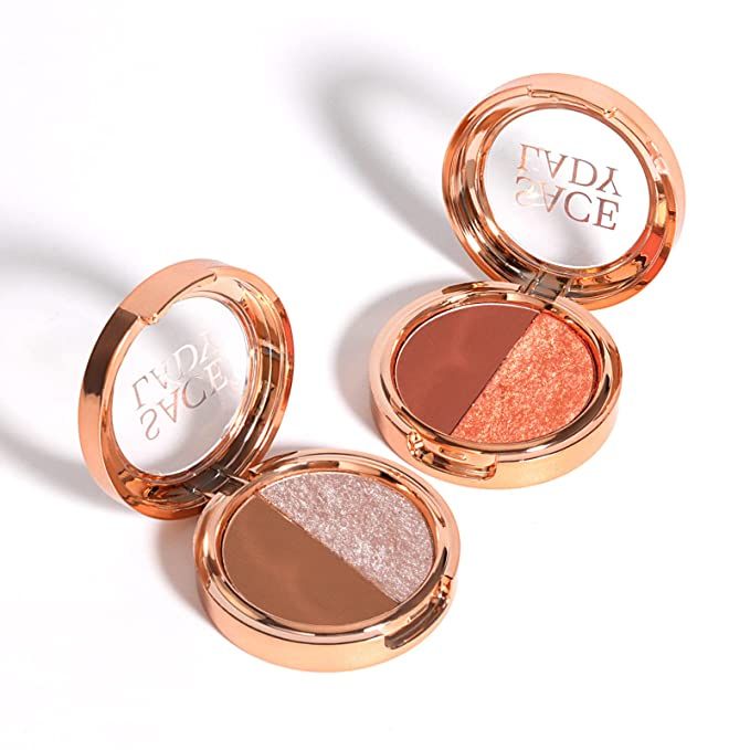  Phấn Mắt 2 Màu Ngọc Trai Không Trôi SACE LADY Makeup Eyeshadow 