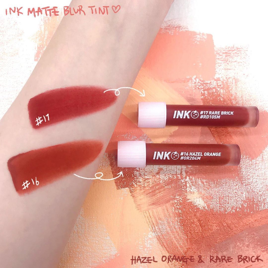  Son kem lì Peripera Ink Matte Blur Tint (DATE 04.11.2022) 