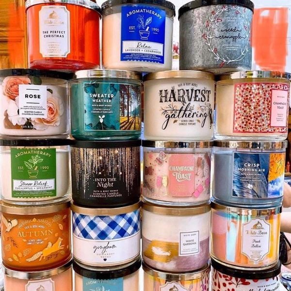  Nến Thơm 3 bấc BATH & BODY WORK Scented 3 Wick Candles - 411g 