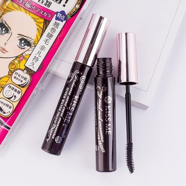  Chuốt Mi KISS ME Heroine Make Volume/Long Up Mascara Super Waterproof - 6g 