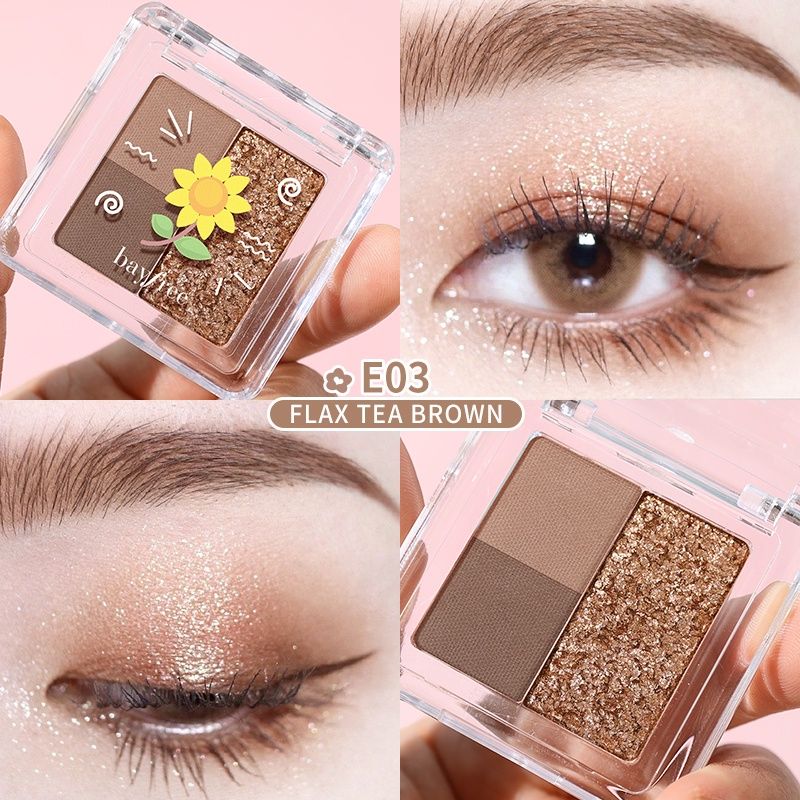  Phấn Mắt 3 Ô Bền Màu BAYFREE Eyeshadow Palette Eye Color 