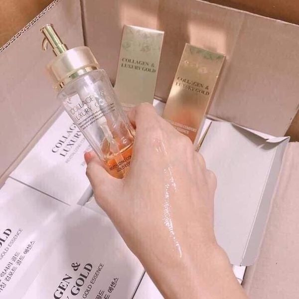  Serum Dưỡng Tái Tạo da 3W Clinic Vitamin Luxury Gold Essence 150ml (date 20.08.2022) 