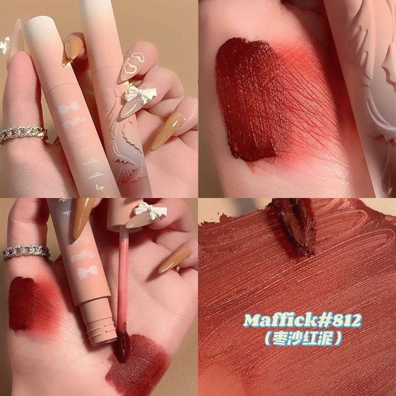  Son Kem Bùn MAFFICK Đính Nơ Vitality Girl Matte Lip Mud 