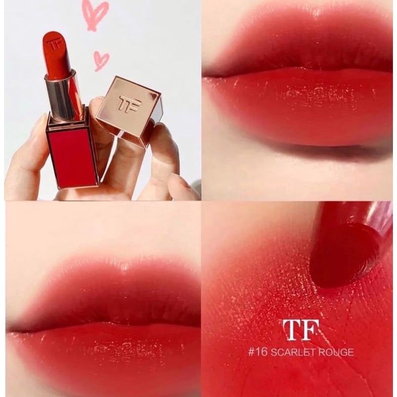  SON THỎI LÌ TOM FORD LIP COLOR LIPSTICK LIMITED EDITION NO.16 SCARLET ROUGE SCENTED 