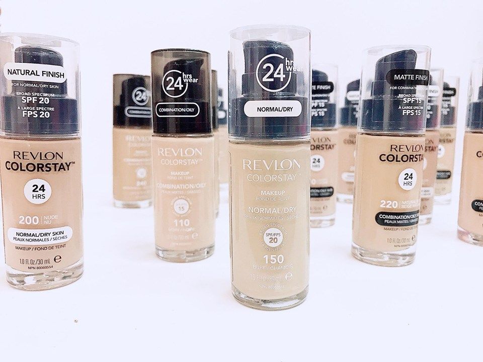  (Mẫu Mới) Kem Nền Che Phủ Cao, Bổ Sung Thêm HA Cấp Ẩm REVLON 24H COLORSTAY Normal/Dry Skin - Da Khô/Thường (30ml) 