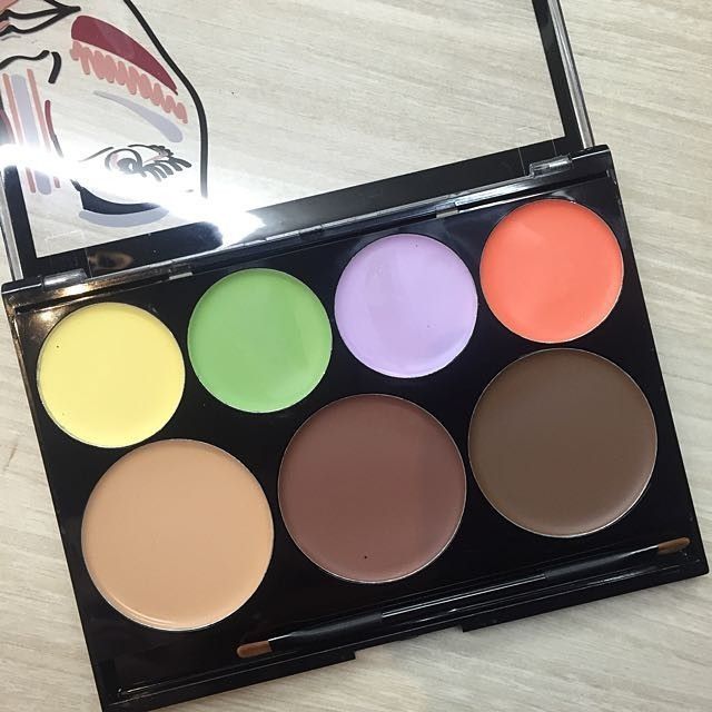  Bảng Triệt Sắc Hiệu Chỉnh Màu Da Dạng Kem CITY COLOR Contour & Correct Pro Cream Palette 