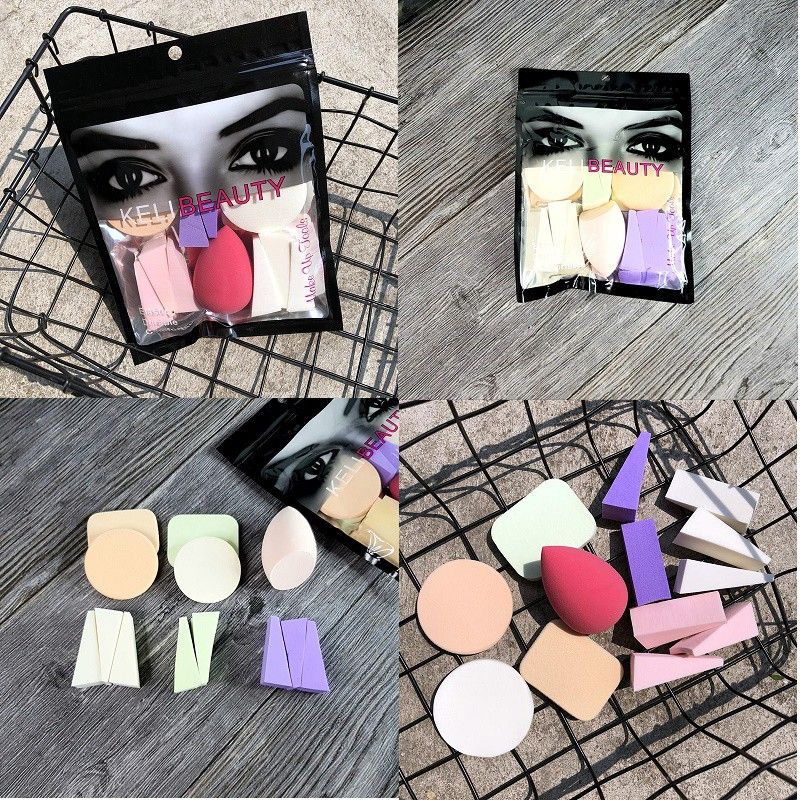  Set 13 Mút Bông Phấn Đủ Loại KELI BEAUTY Makeup Sponge 