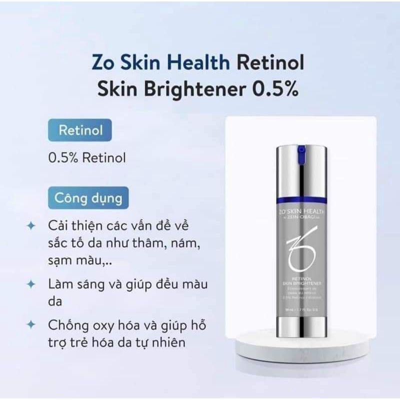  Retinol Skin Brightener Zo Skin Health by Zein Obagi 