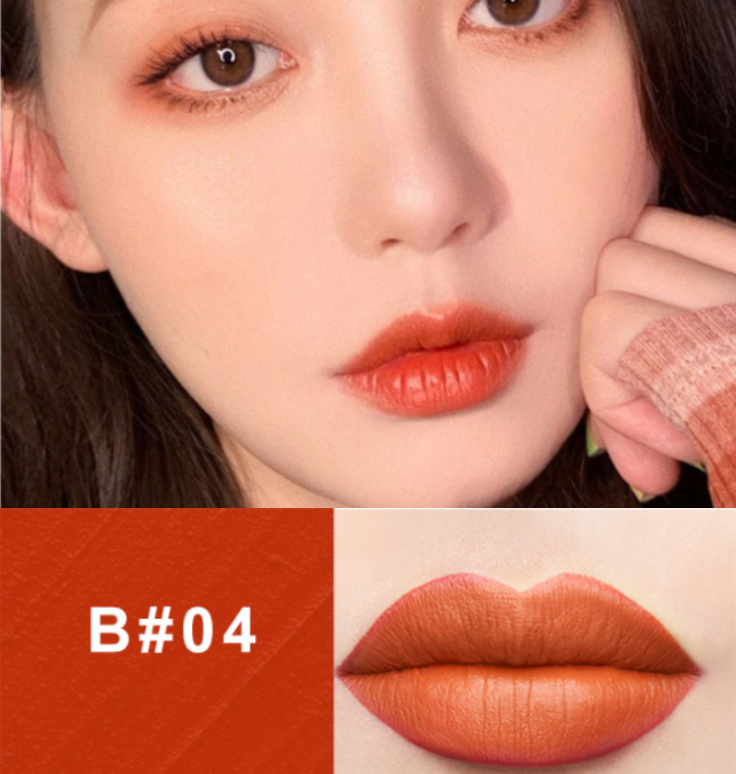  Set 3 Cây Son Kem Lì Nội Địa Trung Maffick Chestnut Velvet Lip Mud 