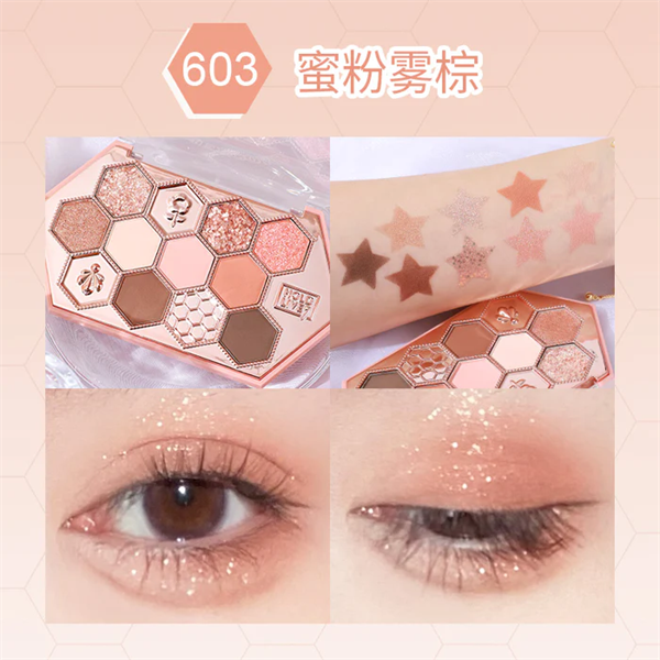  Bảng Phấn Mắt Tổ Ong 9 Ô HOLD LIVE Beehive Drill Eyeshadow Pallete 