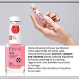  Sơn Dưỡng Móng Chắc Khỏe EVELINE Nail Therapy Professional SOS Canxi Collagen 