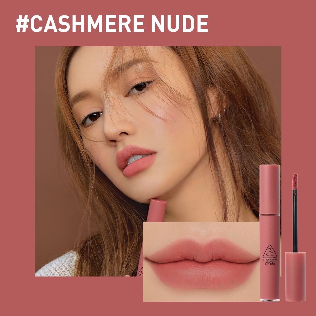  (Màu mới 2021) Son Kem Lì 3CE Velvet Lip Tint 