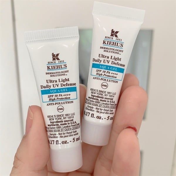  Kem Chống Nắng Mini KIEHL'S Ultra Light Daily UV Defense SPF50 - 5ml 