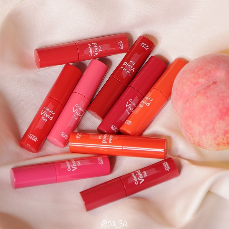  Son Tint Dưỡng Ẩm Môi Etude House Colorful Vivid Tint (DATE 11.12.2022) 