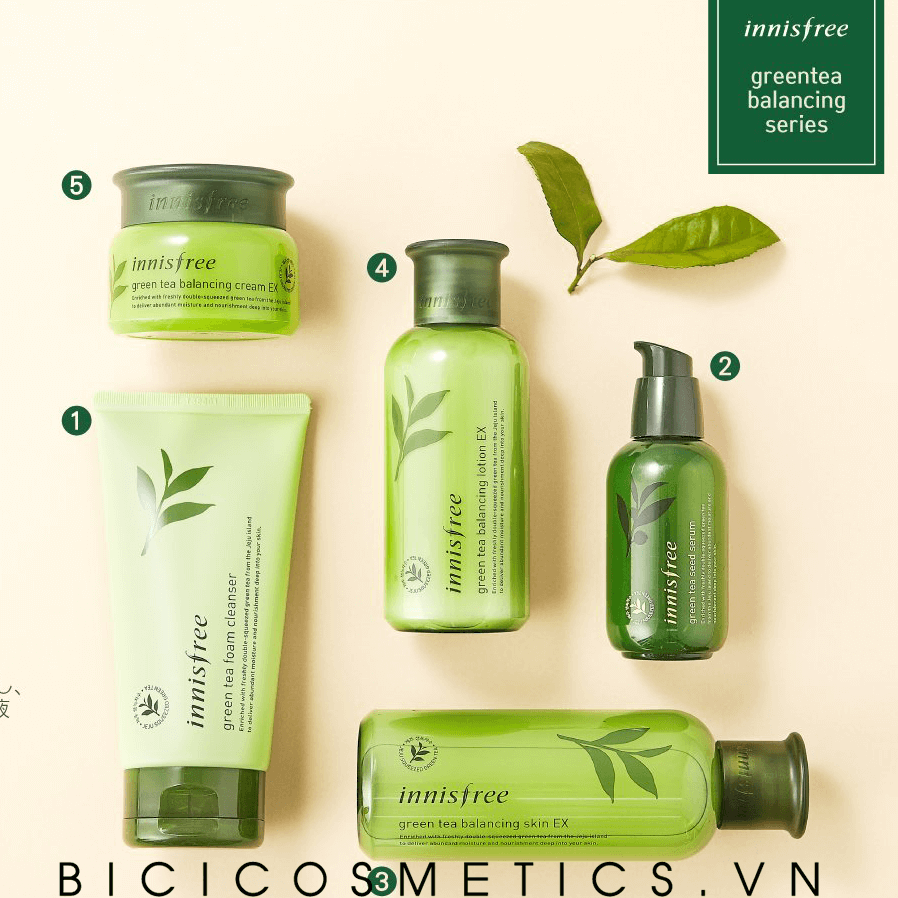 5 BƯỚC SKINCARE CƠ BẢN CÙNG INNISFREE