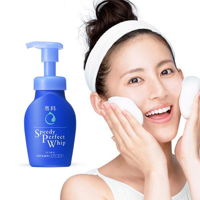  Sữa Rửa Mặt Tạo Bọt Shiseido Speedy Perfect Whip Senka 150ml 