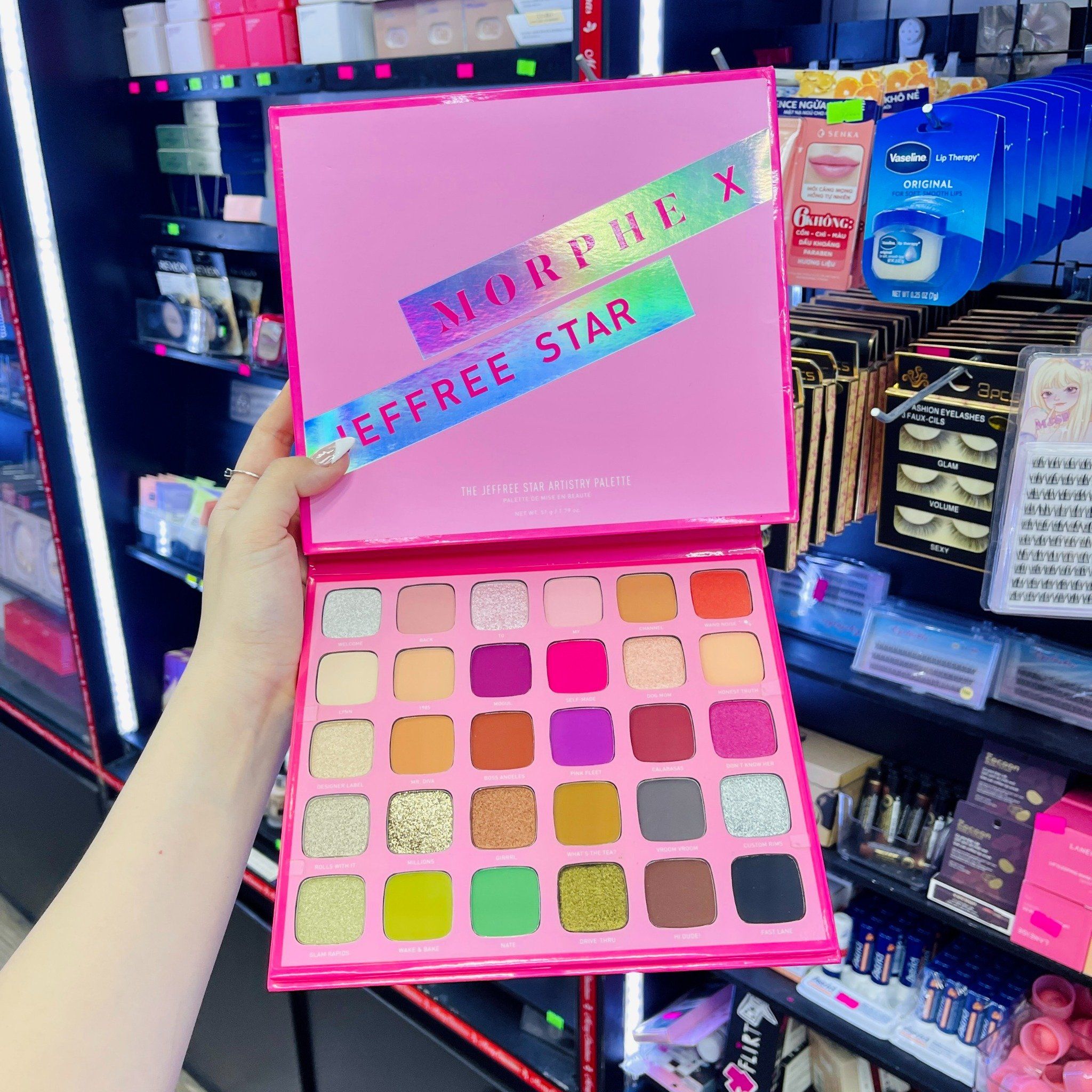  Bảng Màu Mắt 30 Ô Limited MORPHE X JEFFREE STAR Artistry Eyeshadow Palette 