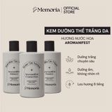  Sữa Dưỡng Thể Nước Hoa Trắng Da Cao Cấp DE MEMORIA Scented Whitening Body Lotion 300ml 