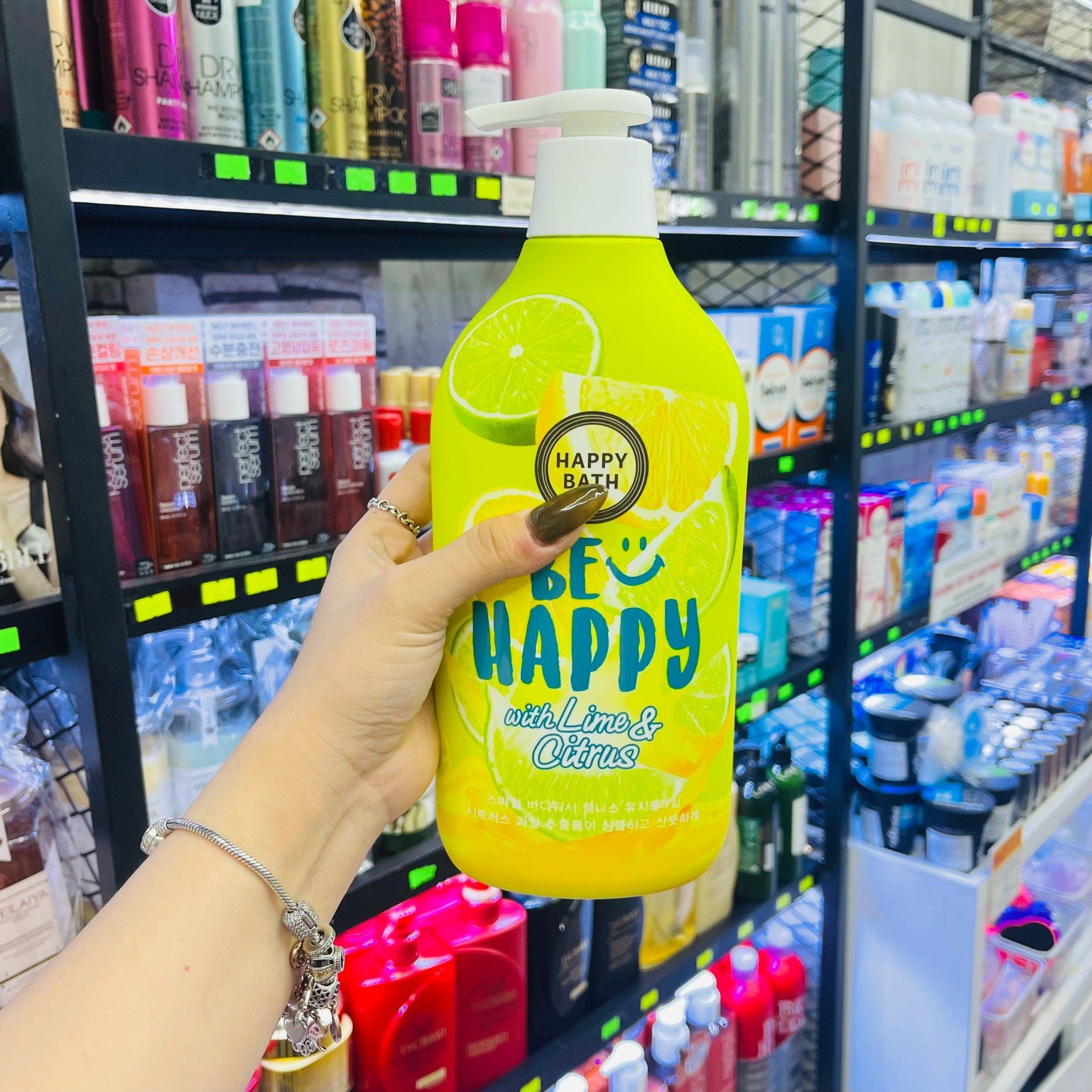 SỮA TẮM HAPPY BATH PHIÊN BẢN BE HAPPY 900G (Có Tem Phụ) Bicicosmetics