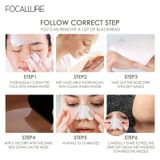  Miếng Dán Lột Mụn Đầu Đen Vùng Mũi FOCALLURE Blackhead Remover Pore Strips | FA-171 