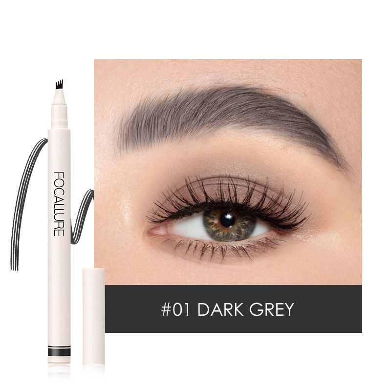 Bút Phẩy Sợi Chân Mày 3D FOCALLURE Fluffmax Tinted Brow Ink Pen | FA-161