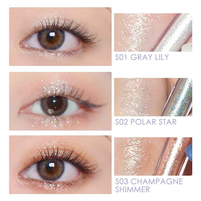  Nhũ Mắt Lấp Lánh Dạng Lỏng Bền Màu FOCALLURE Glittering Liquid Eyeshadow | FA195 