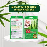  Miếng Dán Thải Độc Tố Chân To-Plan Kenko Nhật Bản 