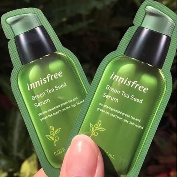  Sample Tinh Chất Innisfree Green Tea Seed Serum (Mẫu Mới) 