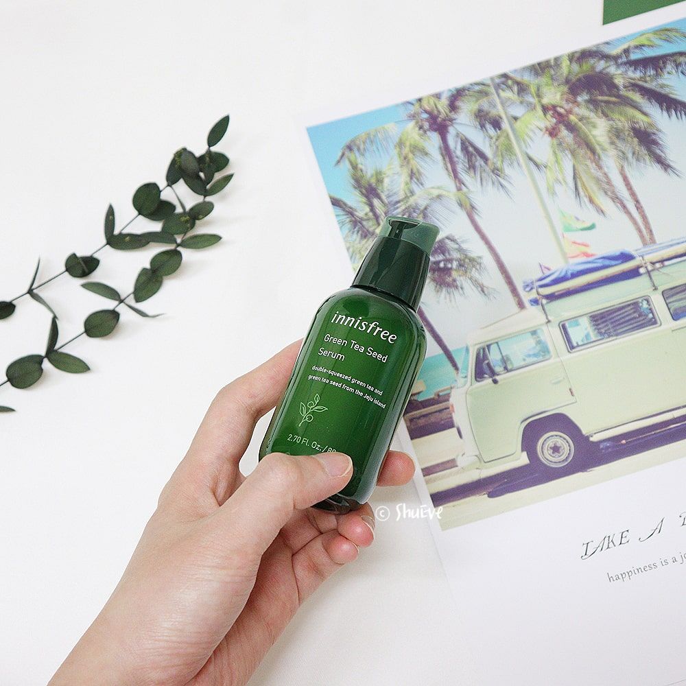  Tinh Chất Trà Xanh Dưỡng Da Hỗn Hợp Da Dầu INNISFREE Green Tea Seed Serum 80ml 