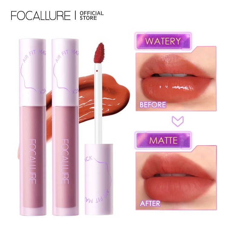  Son Kem Lì Thế Hệ Mới Bền Màu Lâu Trôi FOCALLURE Air Fit Matte Lipstick | FA417 