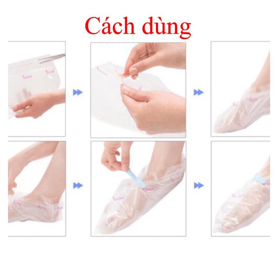  Túi Ủ Tẩy Tế Bào Chết Da Chân TO PLAN Lavender Foot Care Pack Của Nhật 