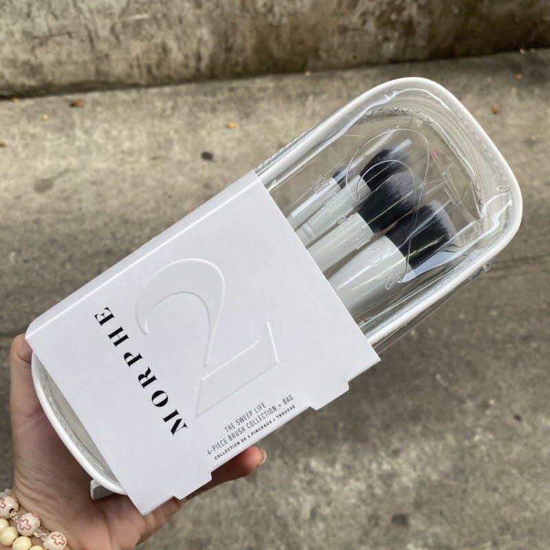 Bộ Cọ 4 Cây Đa Năng Kèm Túi MORPHE 2 The Sweep Life Brush Collection + Bicicosmetics