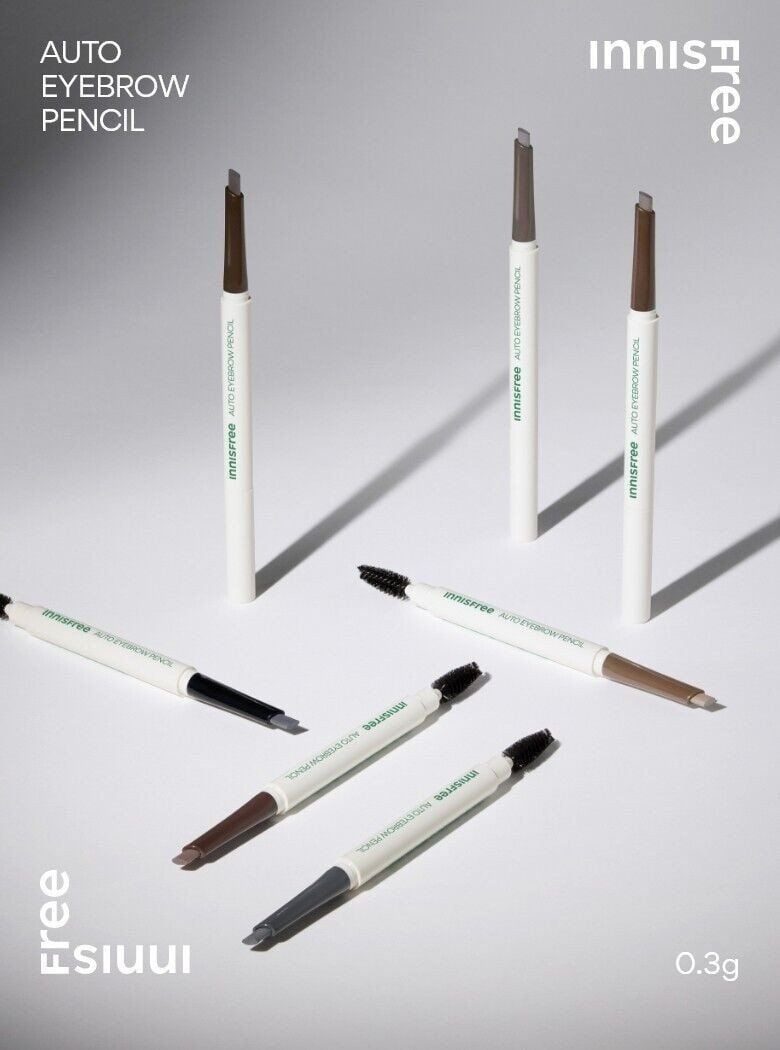 (Mẫu 2023) Chì Mày INNISFREE Auto Eyebrow Pencil 0.3g 