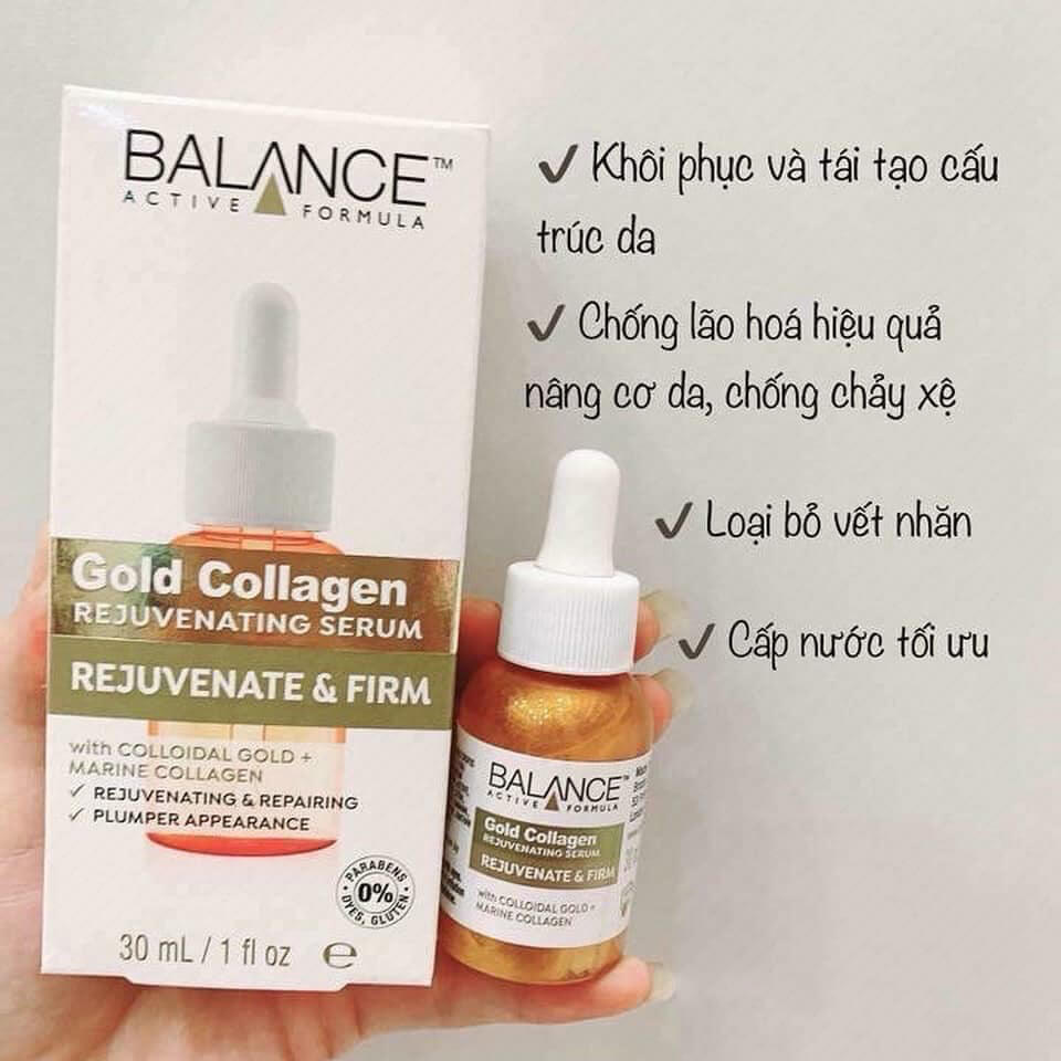 Balance Active Formula-Gold Collagen Rejuvenating Serum - Bici Cosmetics