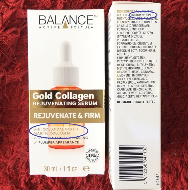 Tinh Chất Sáng Da Balance Active FormulaGold Collagen Rejuvenating Serum 1- bici cosmetics