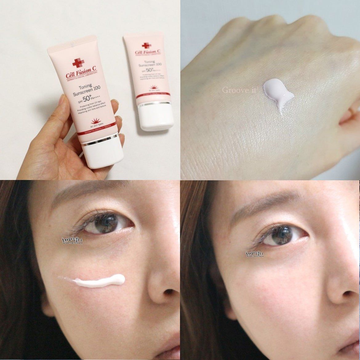  Kem Chống Nắng Cell Fusion C Toning Sunscreen 100 SPF 50+ PA++++ 