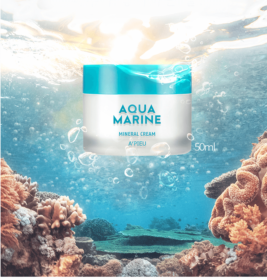 Kem dưỡng ẩm Apieu Aqua Marine Mineral Cream -bicicosmetics.vn