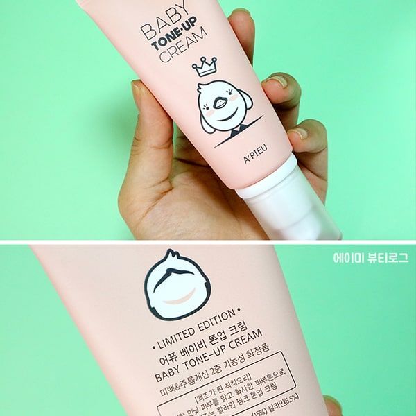  Kem Dưỡng A’pieu Baby Tone-Up Cream 