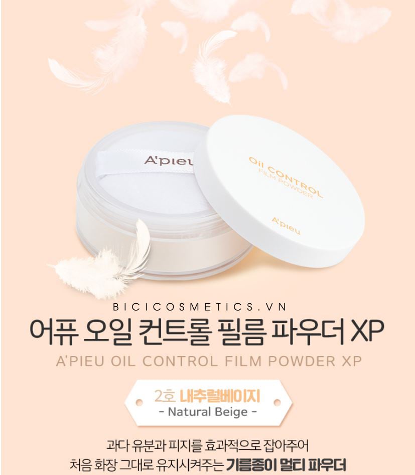 A'PIEU Oil Control Film Powder XP 1- Bici Cosmetics