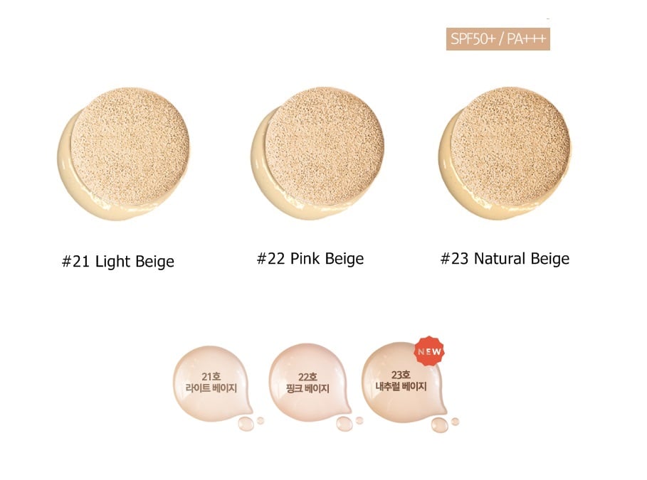 3 tone màu April Skin Magic Snow Cushion 3 tone màu April Skin Magic Snow Cushion