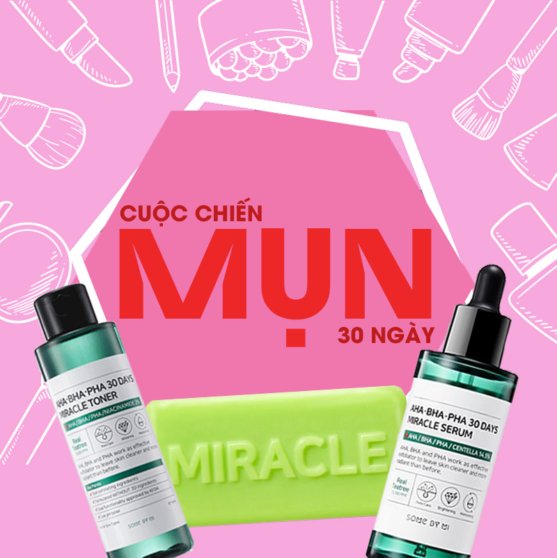 Chiến đấu với mụn cùng Some By Mi- Bici Cosmetics