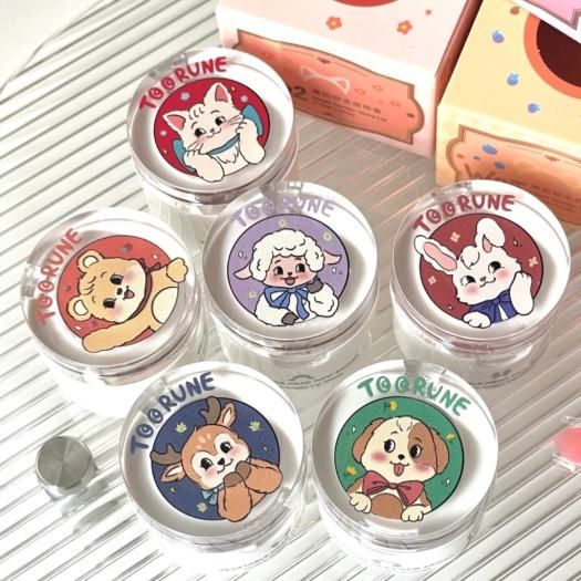  Son Dưỡng Có Màu Dạng Hũ Đa Năng Má Môi TOORUNE Magic Garden Story Lip Cheek Honey 