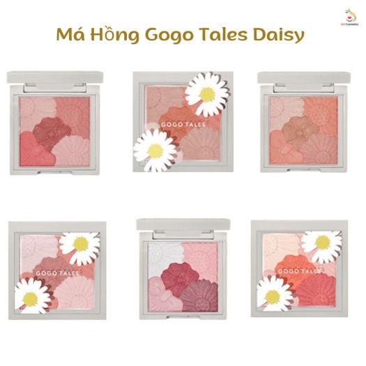  Phấn Má Hồng GOGO TALES Heartbeat Daisy Nội Địa Trung 