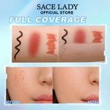  Bảng Che Khuyết Dạng Kem 3 Ô Bền Màu SACE LADY Concealer Palette Full Coverage 